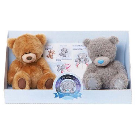 Collectors Edition Brown and Grey Me to You Bear Gift Set